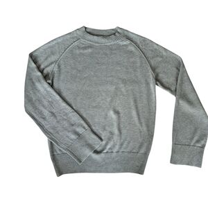 Vuja De Piege Cotton Cashmere Blend Pullover Sweater In Gray